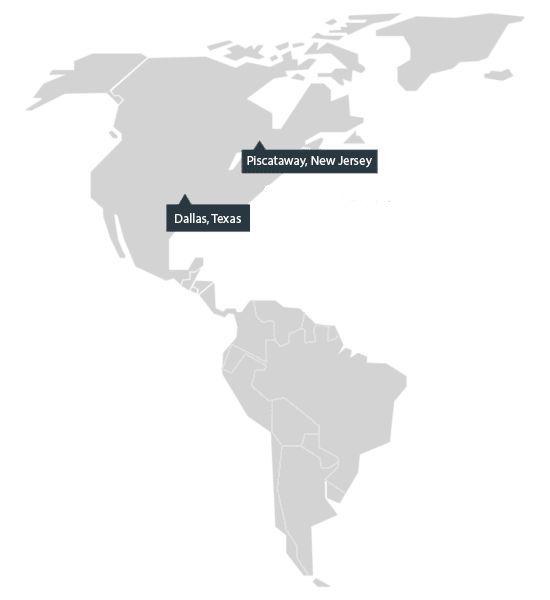 World Map showing Orbit Syndicate logistics locations