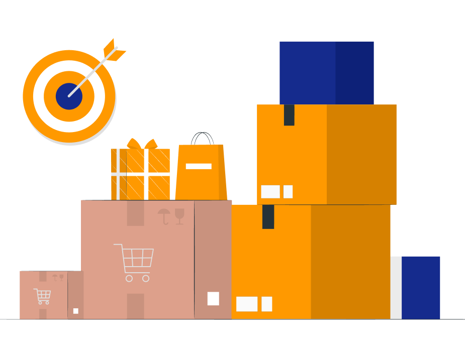 Colorful geometric illustration representing business growth